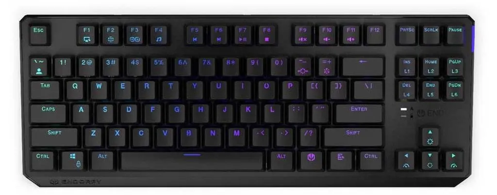 Clavier Endorfy Thock TKL Wireless EY5D015 anti-latence