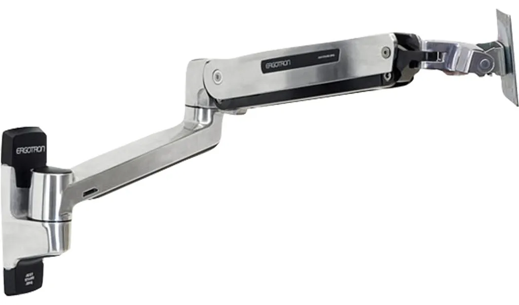 Bras de Moniteur Mural Articulé Ergotron LX HD Argenté jusqu'à 13,6 kg