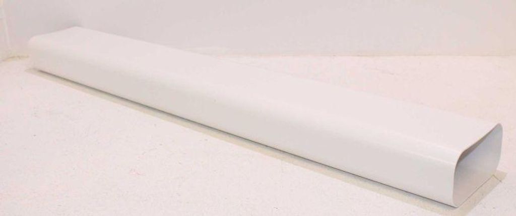 MARLEY Flachkanal 150x80 DN 125 1000 mm Weiß Produktbild 