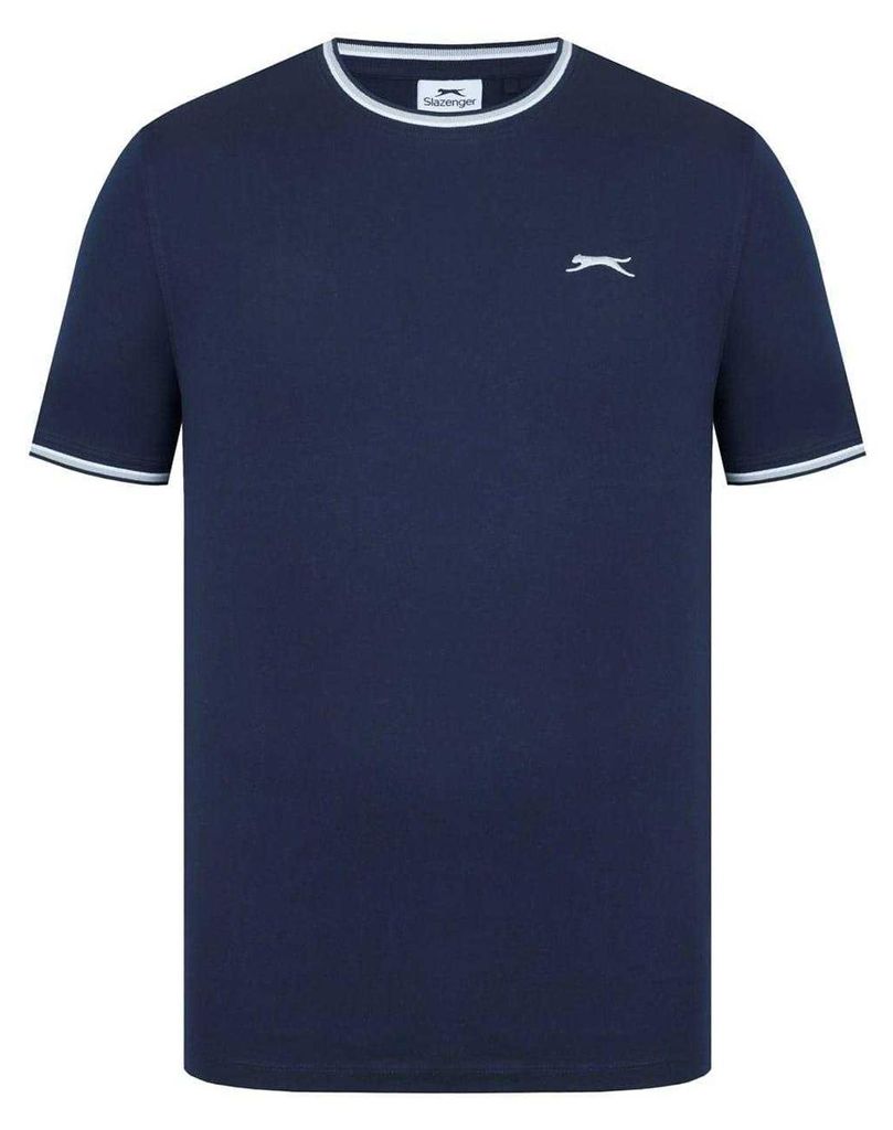 Slazenger - T-Shirt für Herren, Baumwolle GT16801 (3XL) (Marine)