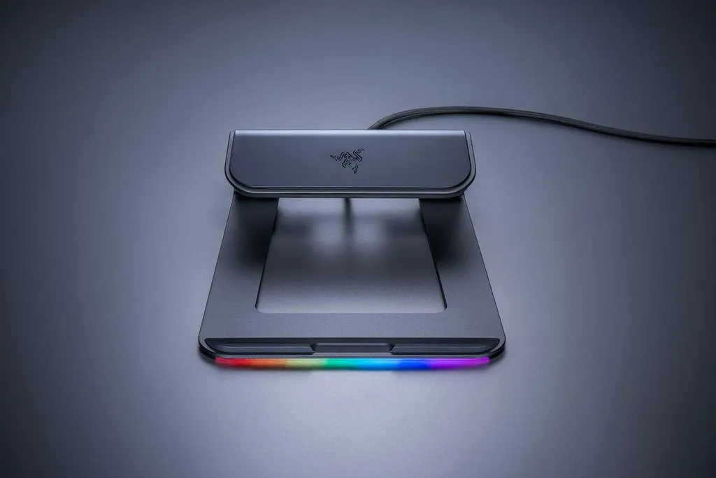 Support Ergonomique Razer Chroma pour PC Portable : Setup Gaming et RGB