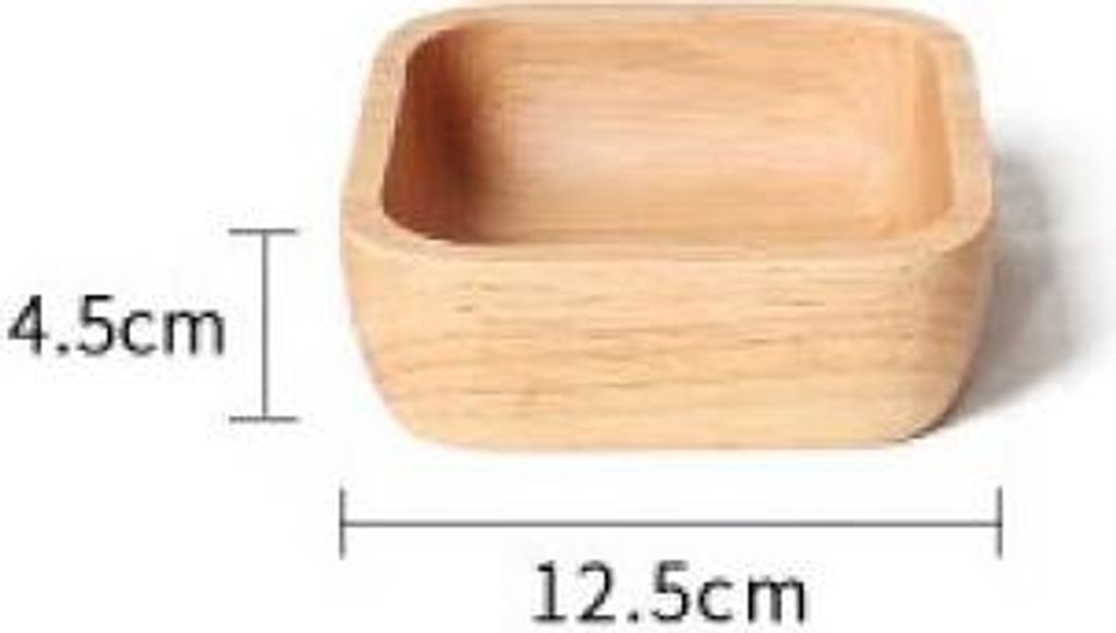 360Home Holz Serviertablett Servierbrett Natur Servingboard Eco-Friendly Ablage