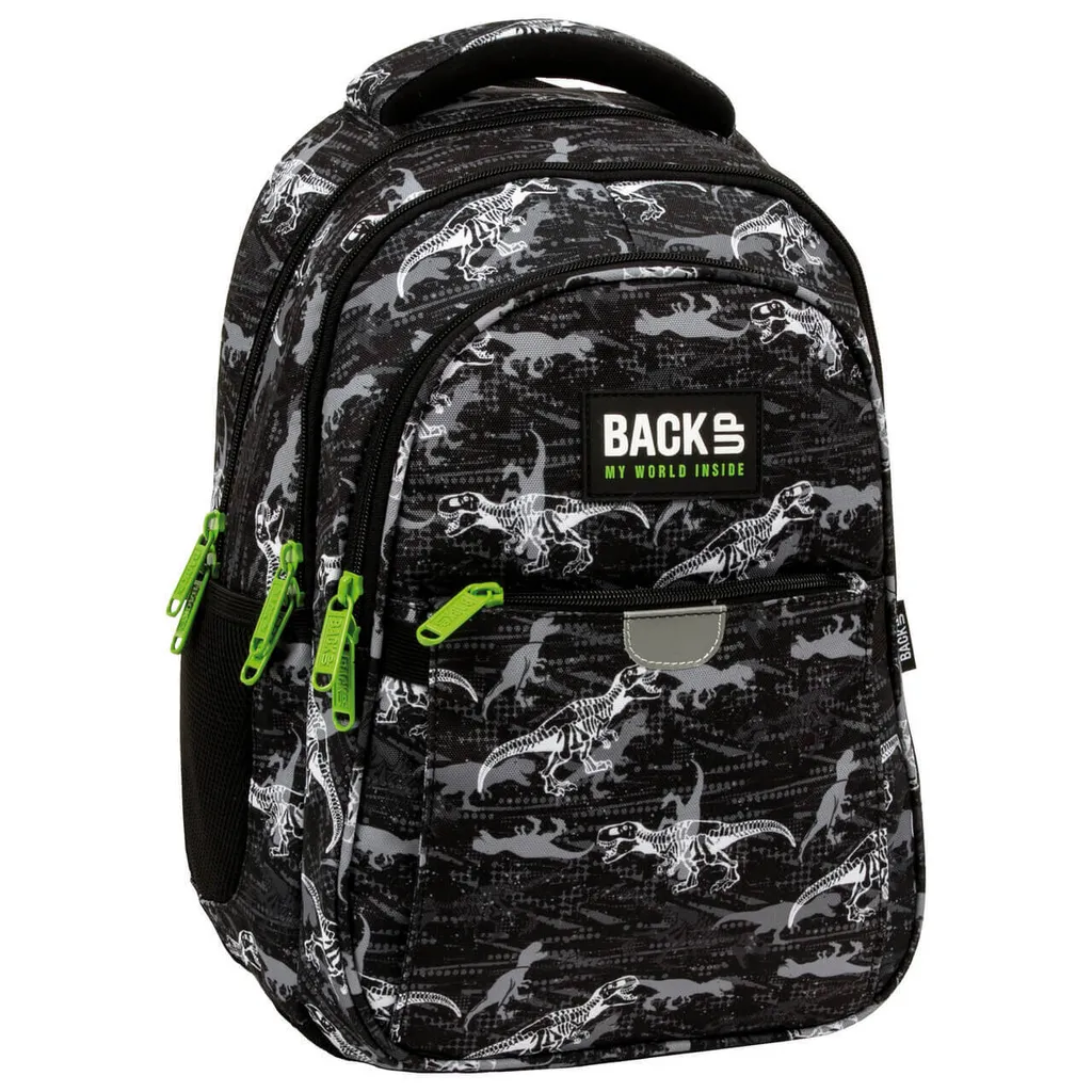 Petit sac à dos scolaire BackUp Dinosaures pour l'école et les sorties