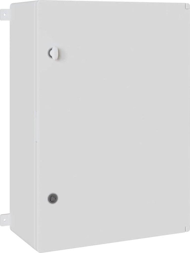 vidaXL Steuerungsschrank Grau 57 x 24,5 x 70 cm ABS Kunststoff