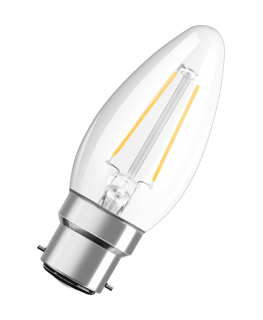 OSRAM LED žiarovka Flame Clear Filament - 2,5 W ekvivalent Obrázok produktu 