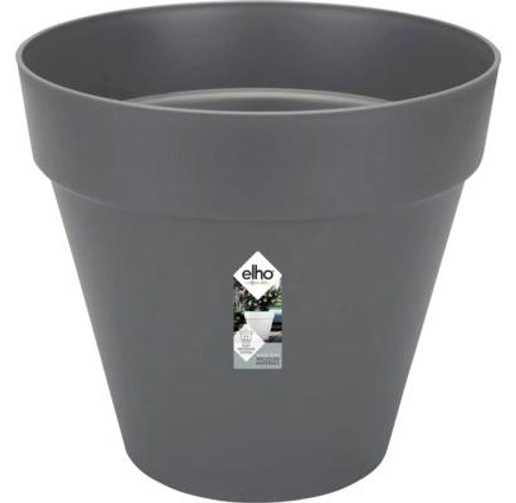 elho loft urban Vase rond à roulettes 60 - anthracite Image du produit 