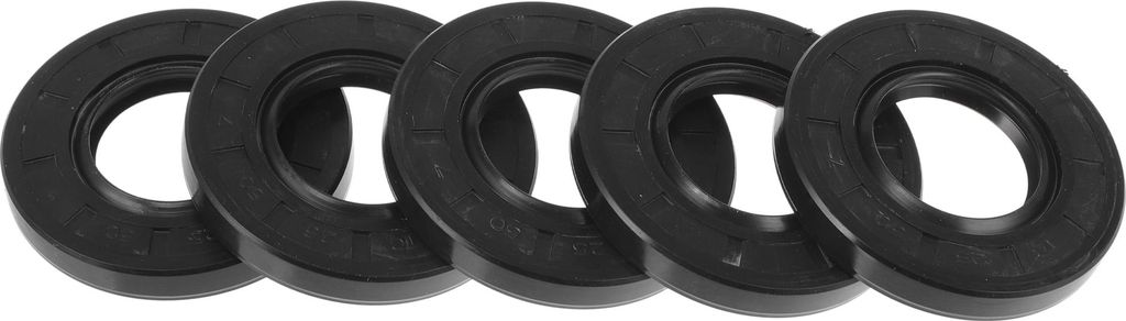 Öldichtung TC Dichtungsring Drehwellendichtung 25x50x7mm Hochdruck-Nitrilkautschuk Schwarz 5 Stück