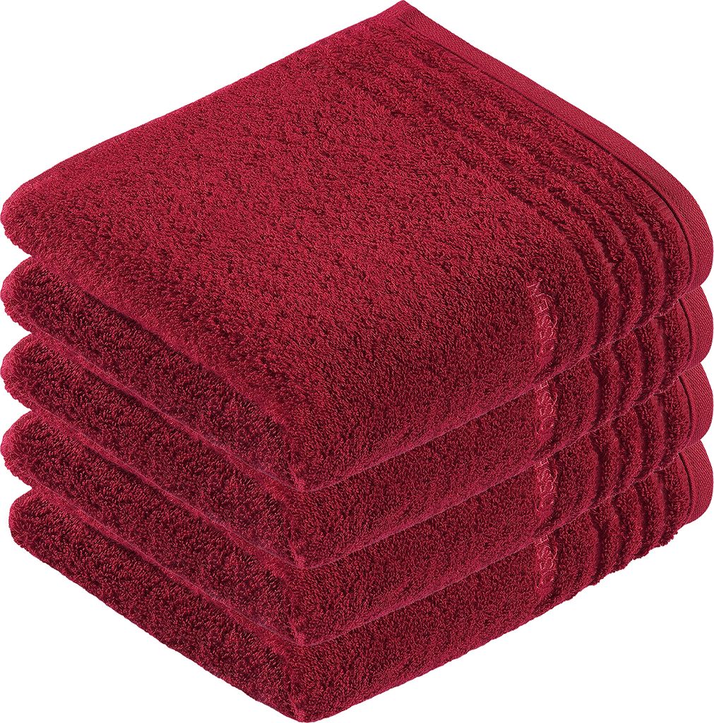 4er Pack Handtuch Vienna Style Supersoft von der Marke Vossen 60 x 110 cm