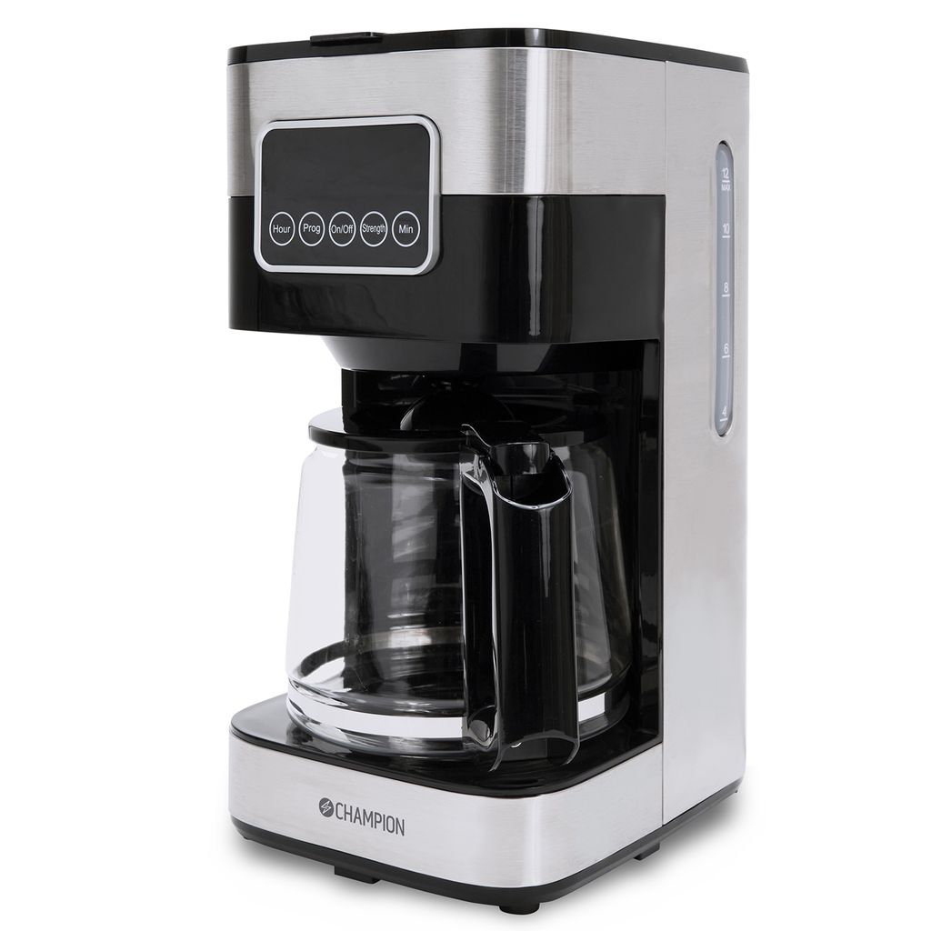 Kaffeemaschine Digital 12-Tassen/1,5L KB400 Edelstahl
