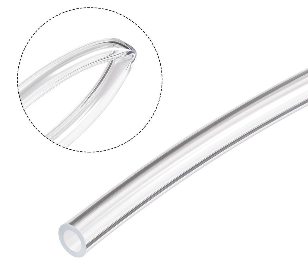 PVC Schlauch 5mm ID x 7mm OD, 5 Meter Kondensatschlauch Wasserleitung Kunststoff fš¹r Garten, Aquarium, Wasserleitung