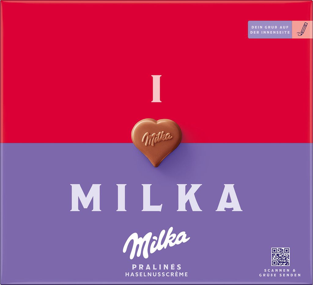 Milka 517828 Milka I Love Milka čokoláda 110,0 g Obrázok produktu 