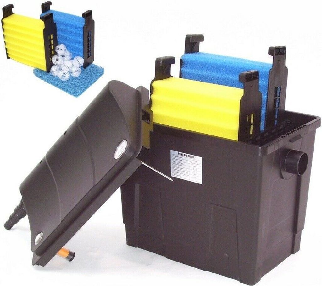 Teichaussenfilter CBF200 Filter 55890 Teichfilter 8000l Wasserfilter Teich