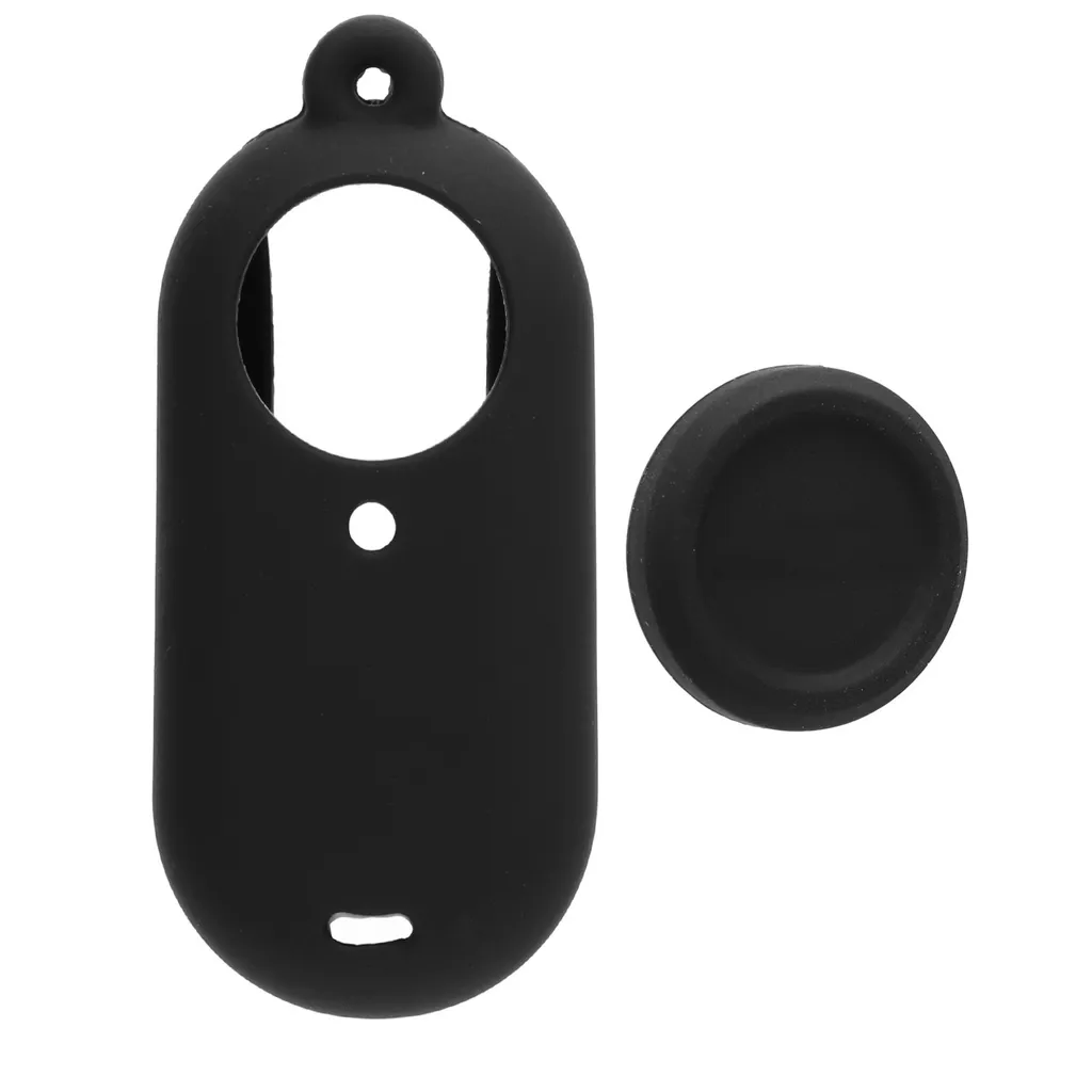Set di custodie protettive in silicone per GO 3S, cover in silicone per GO 3S, custodia in silicone per GO 3S, cover protettiva per GO 3S, custodia in silicone per fotocamera da pollice, custodia in silicone per fotocamera da pollice, custodia protettiva per fotocamera da pollice e tappo dell'obiettivo