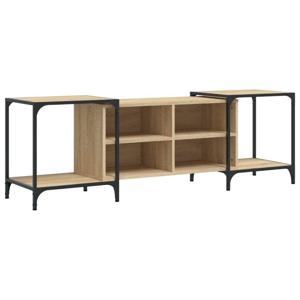 vidaXL Armoire TV Chêne Sonoma 153x37x50 cm Bois composite Image du produit 