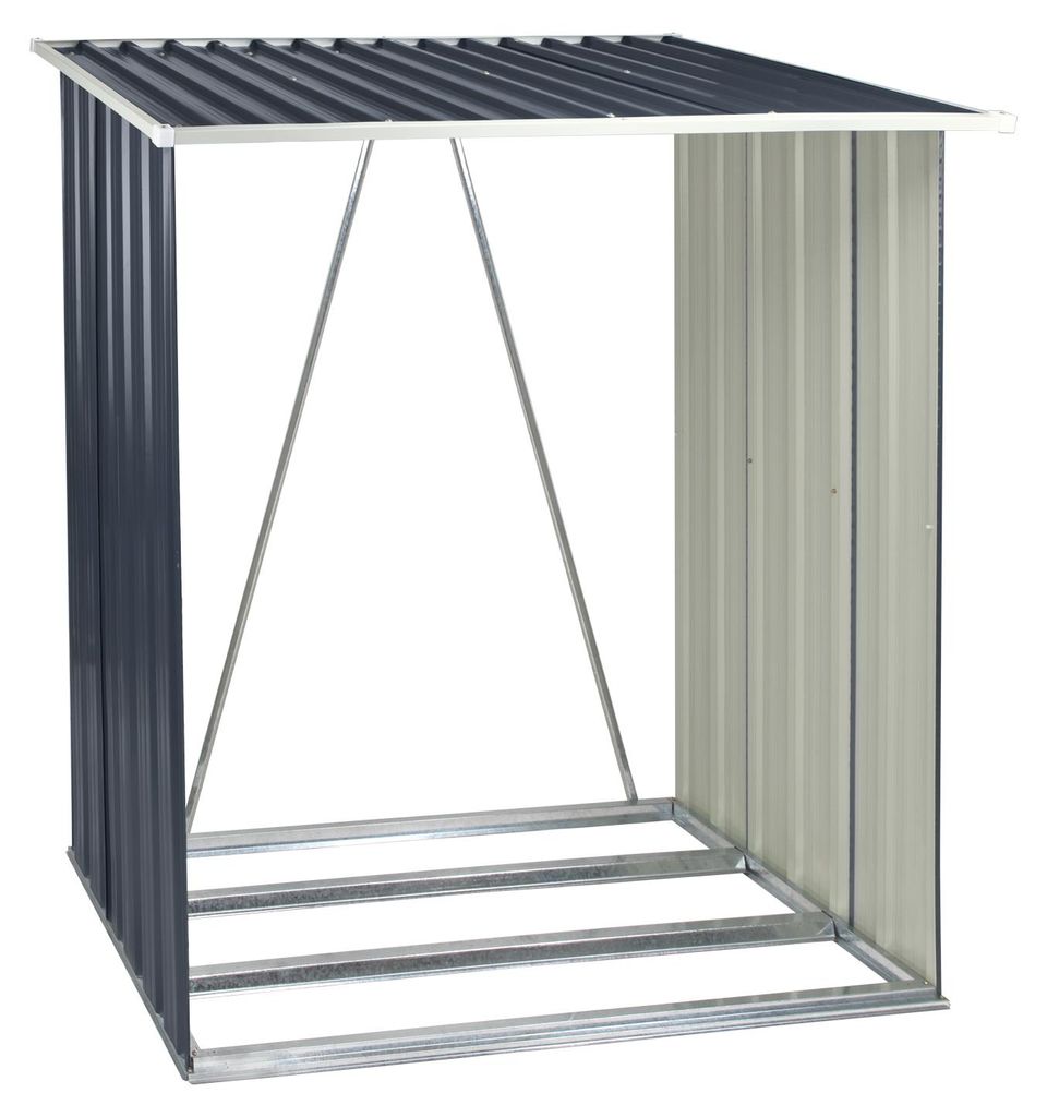 Kaminholzregal Östersund Brennholzregal Holzregal Holzlager anthrazit online günstig kaufen 4031765470858 926271 47085 324318 Stabilo-Fachmarkt.de Dema