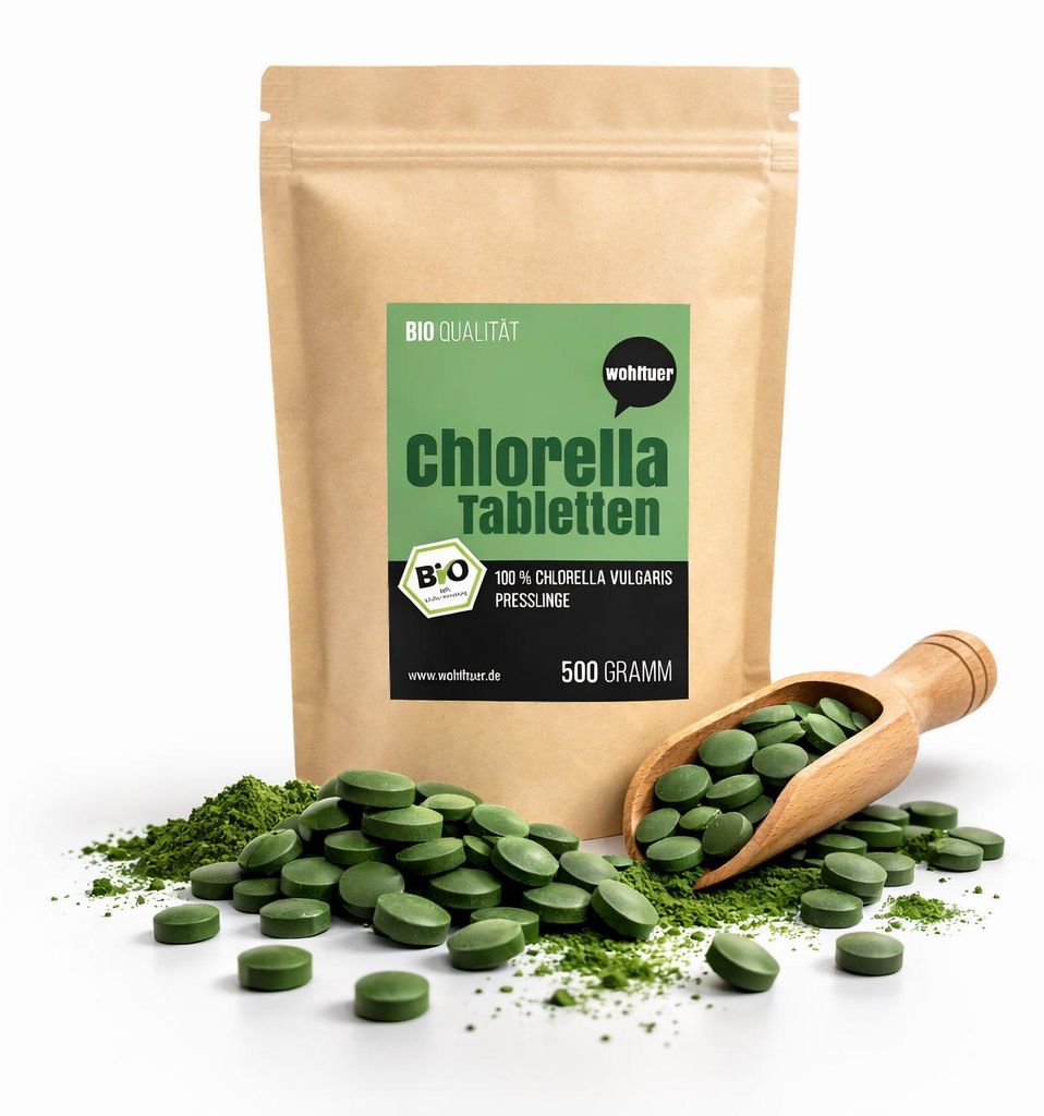 Wohltuer  Chlorella Tabletten - 500g Produktbild 
