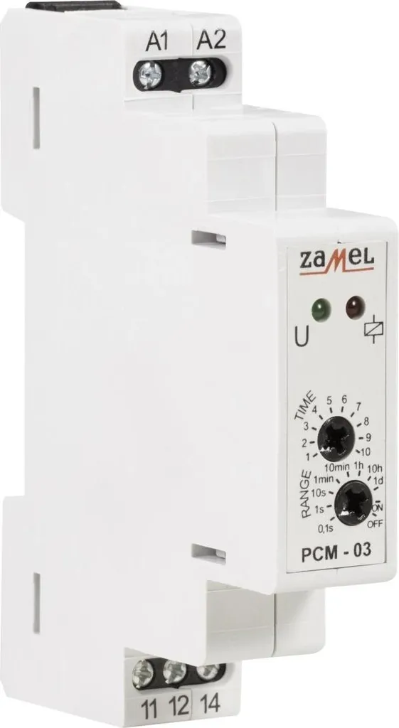 Relais temporisé pour automatisme PCM-03/U Zamel contrôle de puissance