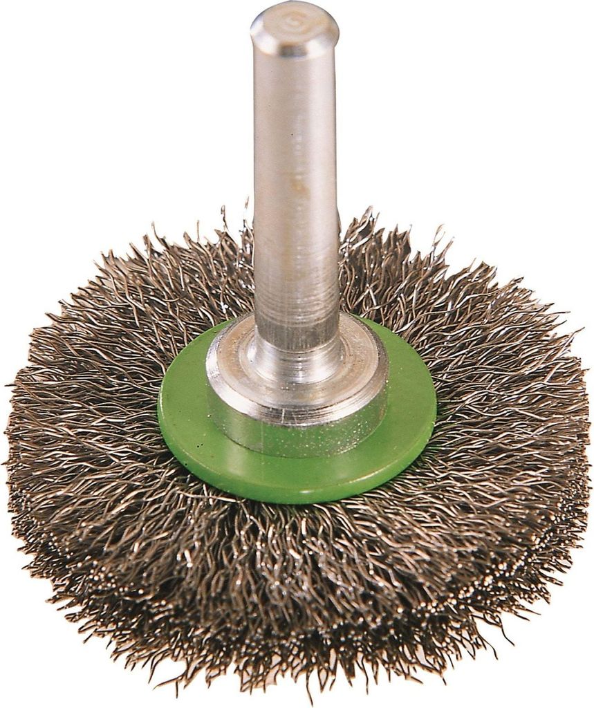 Rundbürste D.60mm Drahtstärke 0,2mm VA 18mm 15000min-¹ TECWERK