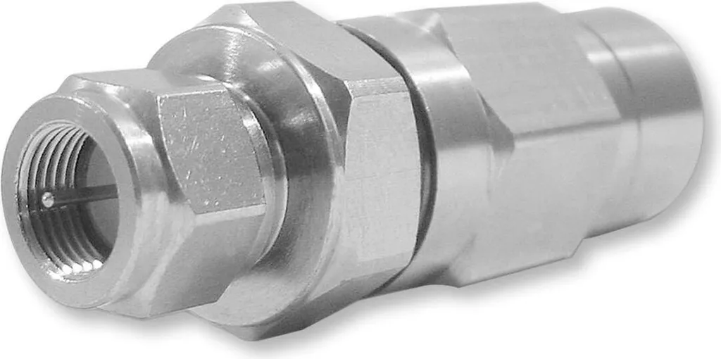 Fiche F Televes Preisner FKA2288nkx Argent pour Câble Coaxial Antenne
