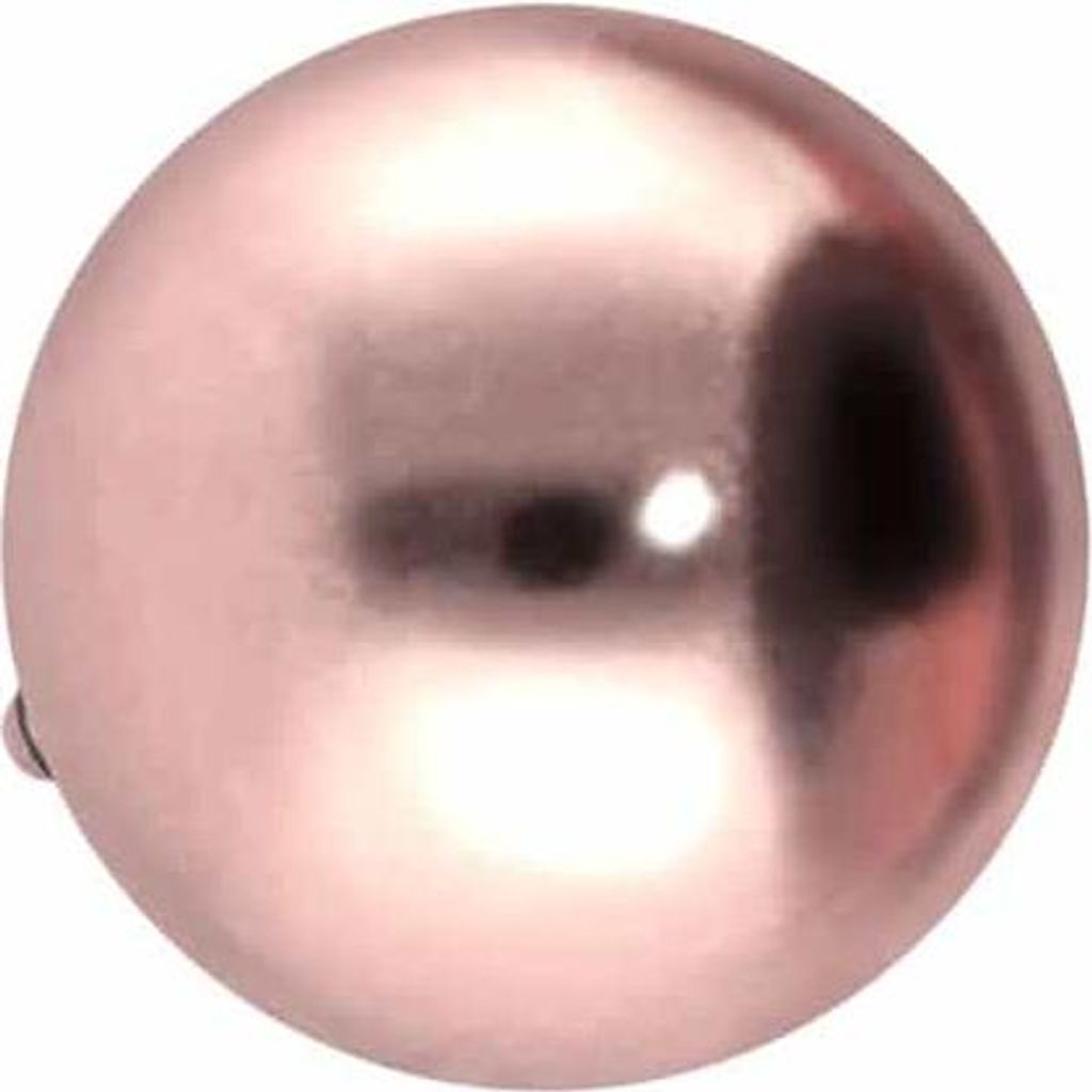 Titan Schraubkugel mit Außengewinde RoséGold Kugelgröße: 5mm