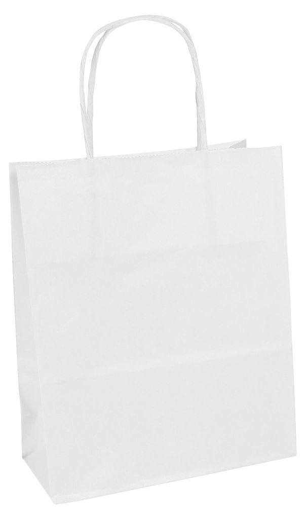 Clairefontaine 25 Geschenktaschen 180+70+240, kraft weiß, weiß - Weiß 395608C