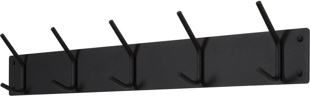 Spinder Design Fusion 5 Schwarz Wandgarderobe