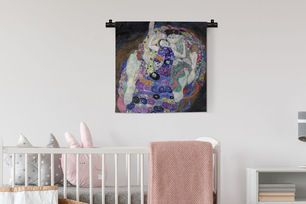 MuchoWow® Wandteppich Wandbehang Die Jungfrau - Gustav Produktbild 