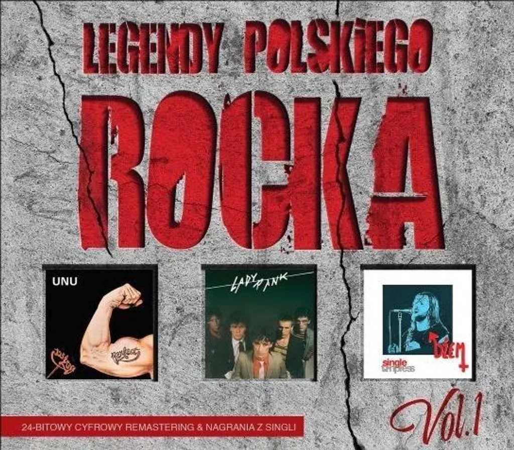 Legendy Polskiego Rocka vol.1 Coffret 3CD Anthologie du Rock Polonais