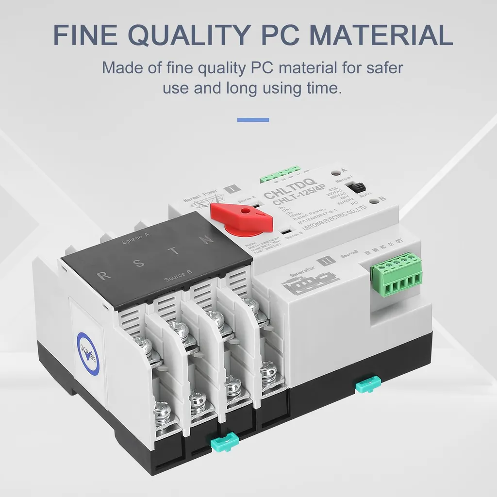 Commutateur de transfert pour kit solaire et alimentation de secours