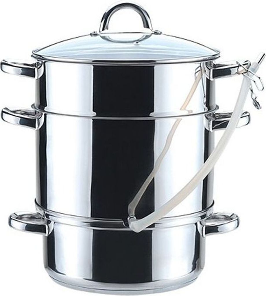 Dampfentsafter aus Edelstahl 8 Liter - Hochwertiger Produktbild 4