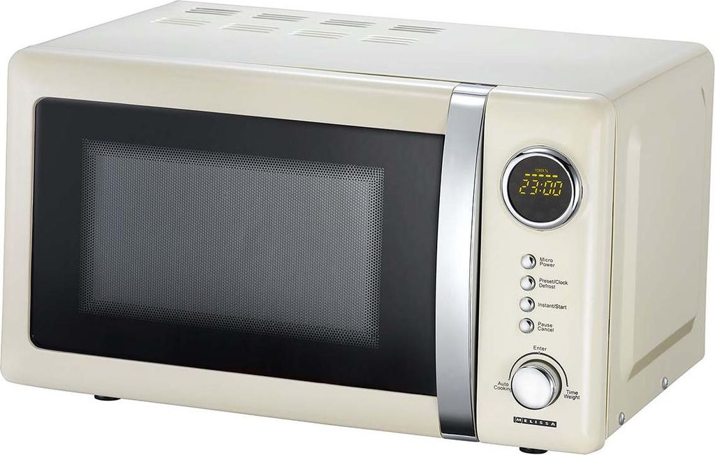 Melissa 16330108 - Mikrowelle 20L 700W - Creme