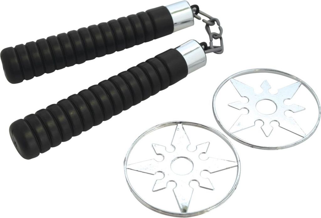 Set di accessori ninja per bambini Nunchaku e Shuriken 3 Immagine del prodotto 
