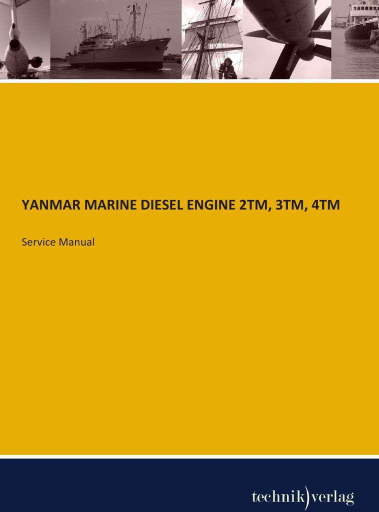 Yanmar Marine Diesel Engine 2Tm, 3Tm, 4Tm