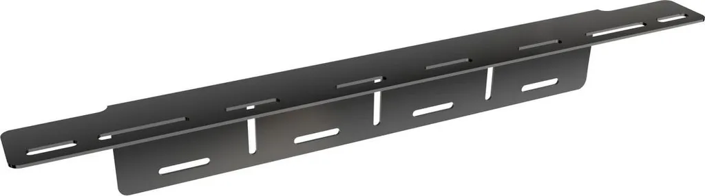 Supporto Fari Supplementari LED e Portatarga AX | Acciaio e Alluminio