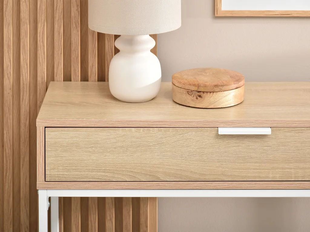 Console NIRAI avec tiroir : la solution rangement pour entrée et petit espace - 10