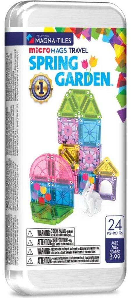 MAGNA-TILES Magnetset MicroMags Reiseset Garn Garden 24 Stü ck