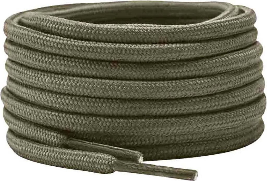 Runde Schnürsenkel - Grün Olive - 80 cm