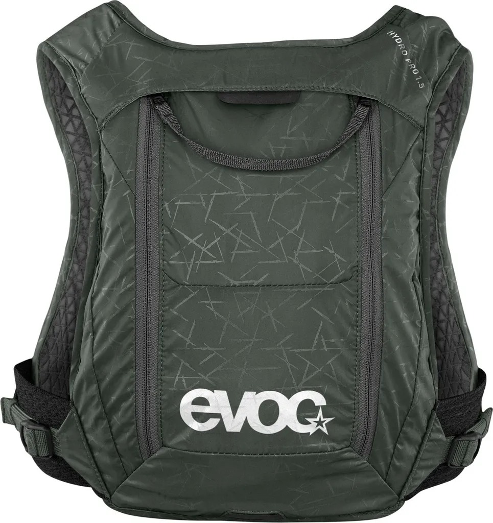 Pack Hydro Pro 1.5 olive : fini la soif en sport avec la vessie de 1.5L