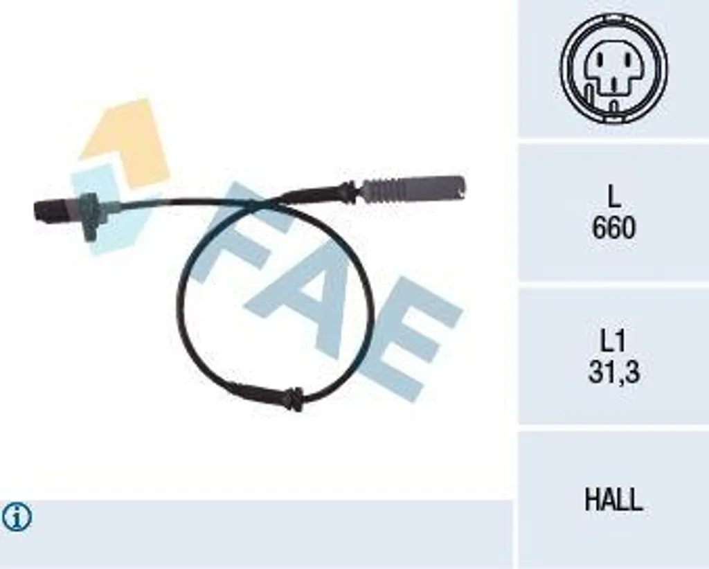 Sensore Ruota FAE 78044 per BMW E39 - Sostituzione ABS Facile