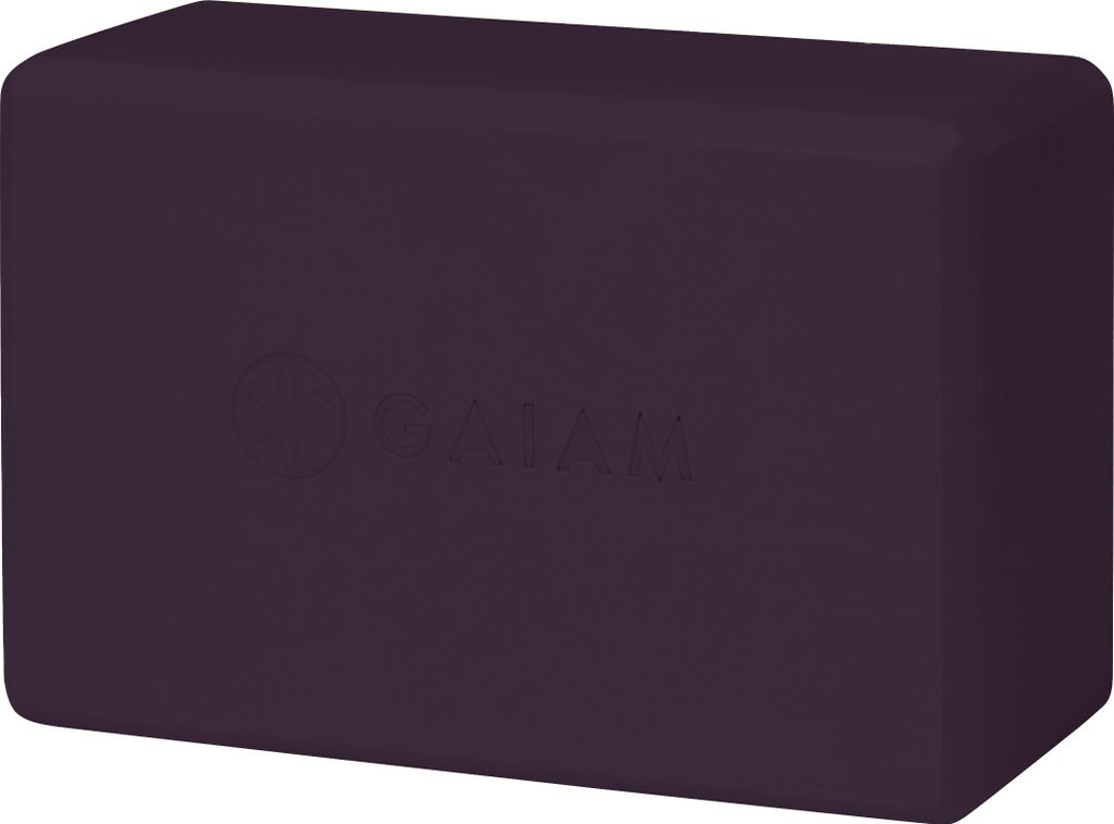 Gaiam Yoga Block - Mitternachtspflaume