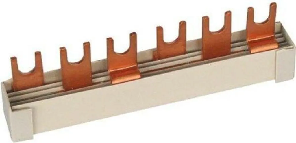 Jeu de Barres Eaton Z-GV-16/3P de 6 Modules pour une Connexion Sécurisée
