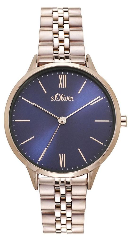 s.Oliver Damen Uhr Armbanduhr Edelstahl SO-4214-MQ Produktbild 