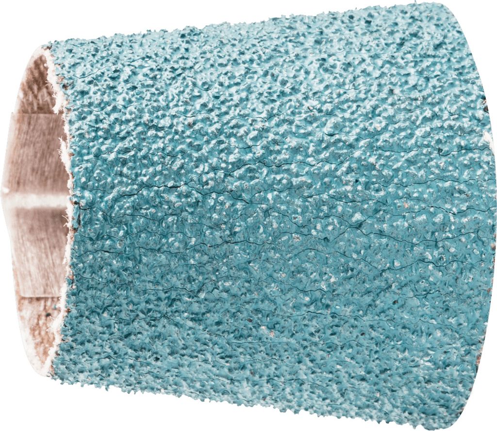 PFERD TOOLS Zirkon Schleifhülse GSB Konisch Ø 22-29x30mm Z50 für hohen Abtrag auf Stahl