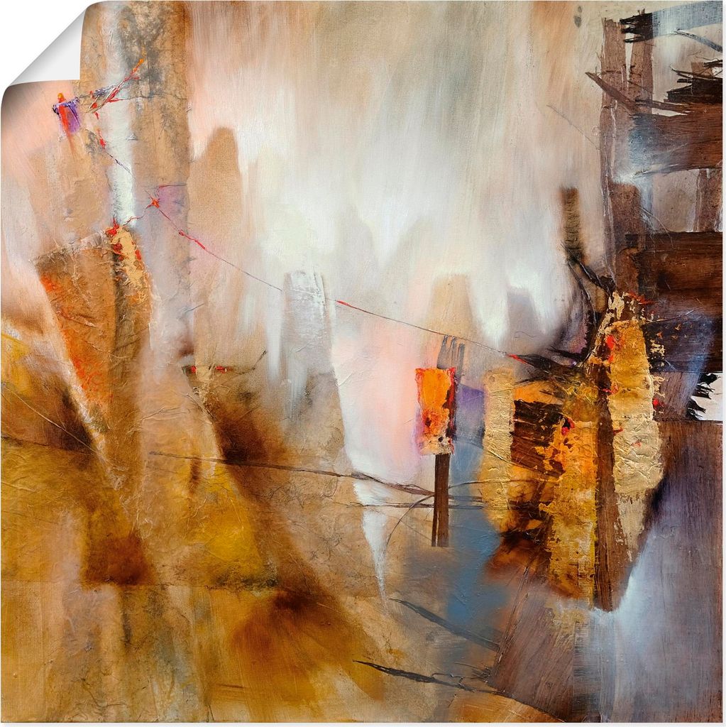 ARTland Poster Losgelöst Größe: 40x40 cm