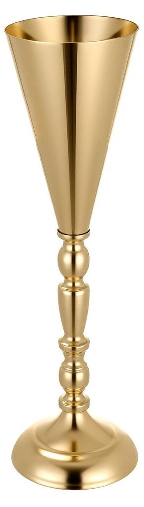 20 PCS Wedding Flower Vase, 43 cm Tall Trumpet Flower Table Centerpieces, Banquet Vases Easy Installation, Electroplated Versatile Arrangement Stan...