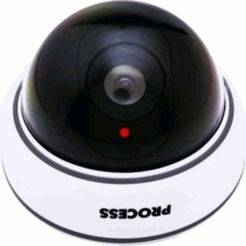 Kamera Dummy LED Überwachungskamera Attrappe CCTV Wireless Produktbild 