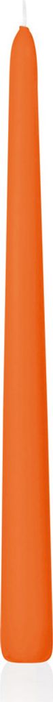 Wiedemann Kerzen Spitzkerzen Aprikose 250 x Ø 25 mm, 50 Stück, GASTRO Pack, rußarm, tropffrei