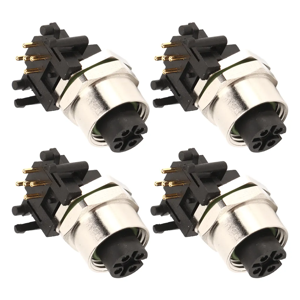 Connecteur aviation femelle GX16 à 5 broches pour câblage électrique