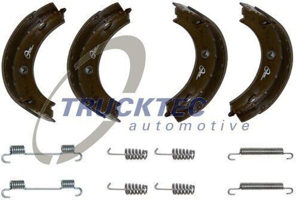 TRUCKTEC AUTOMOTIVE 02.35.052 Handbremsbeläge für VW LT 28-46 II Kastenwagen (2DA, 2DD, 2DH) Handbremse