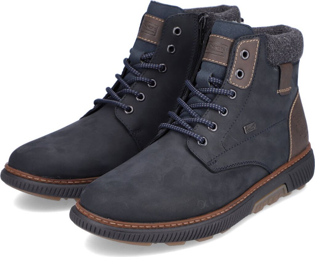 Rieker Veterschoenen Hoog  Veterschoenen Hoog - Blauw - Produktbild 